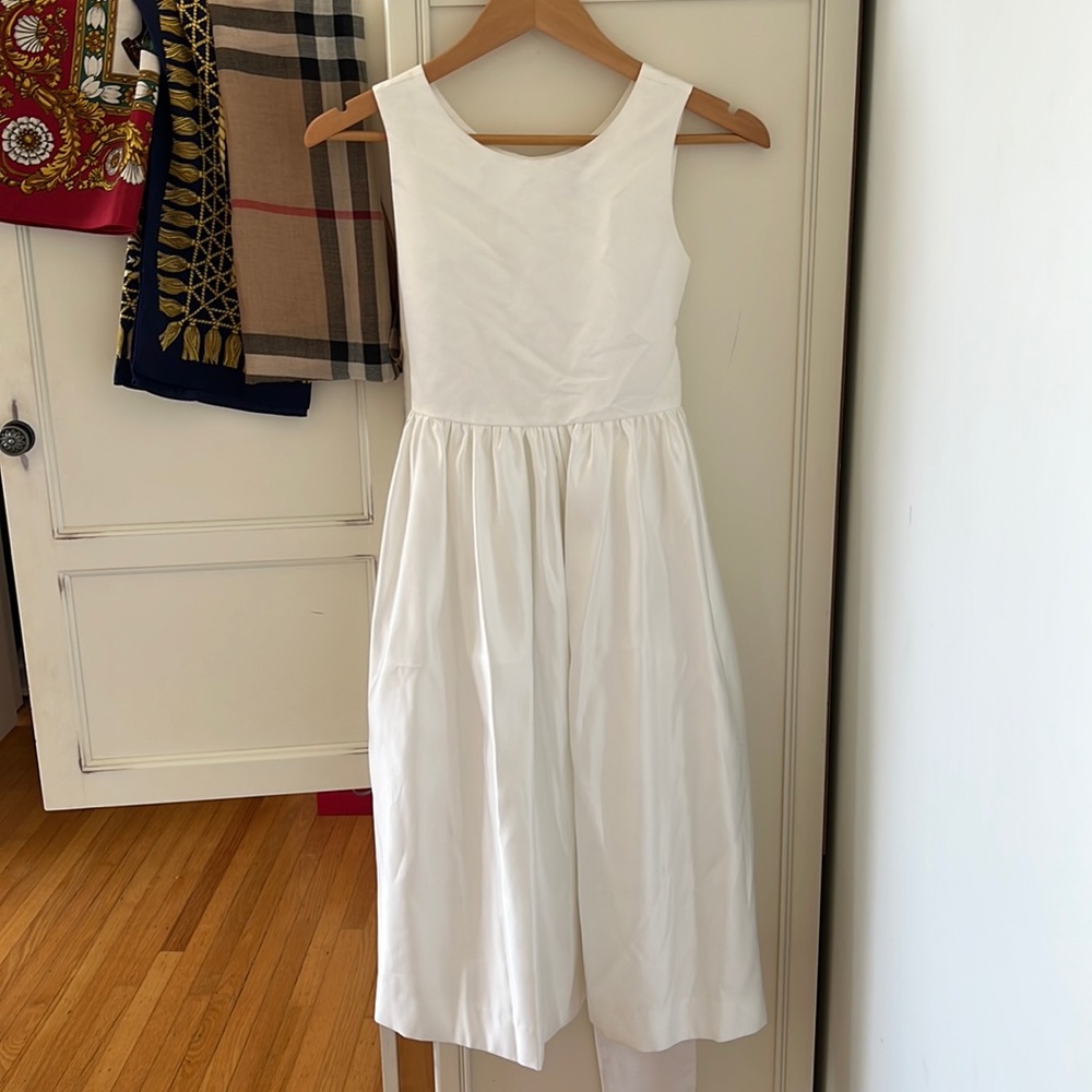 US Angels Bridal Flower Girl White Dress